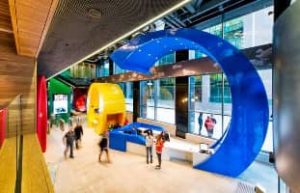 Google Office Building - The Changing Workplace